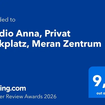 Apartment Anna - Ideal Für Paare, Zentrum, Privatparkplatz, Im Sommer Angenehm Kühl Meran